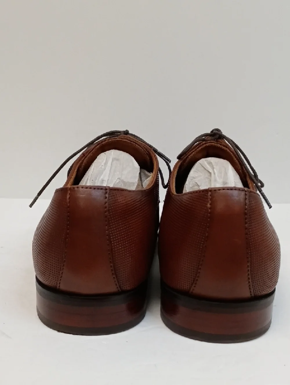 Florsheim Brown Leather Cap Toe Oxford Dress Shoes Size 13